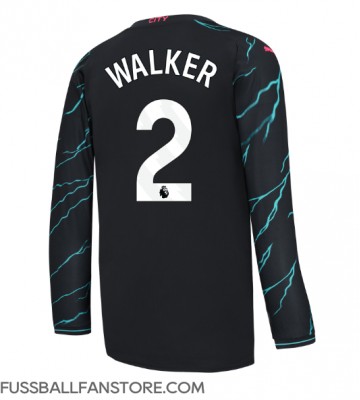 Manchester City Kyle Walker #2 Replik 3rd trikot 2023-24 Langarm